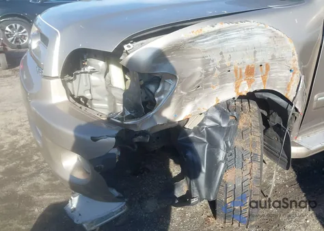 2007 Toyota Sequoia Sr5 V8 из США, поврежденный, VIN 5TDBT44A07S277510